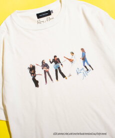 GLOSTER 【GOOD ROCK SPEED/グッドロックスピード】THE1975 / ROXY MUSIC 別注バンドTシャツ レーヨン混 フレディ アンド グロスター トップス カットソー・Tシャツ ホワイト【送料無料】