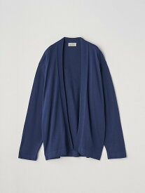 JOHN SMEDLEY V-neck buttonless Long sleeved Cardigan ｜ S4680 ｜ 24G ジョンスメドレー トップス ニット ネイビー【送料無料】