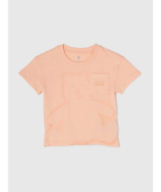【SALE／40%OFF】GAP (K)ブラナンベア GAPロゴ グラフィックTシャツ (幼児) ギャップ トップス カットソー・Tシャツ グレー オレンジ