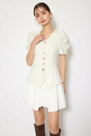 【SALE／50%OFF】rienda スーツライクレディ-ミニワンピース リエンダ ワンピース・ドレス ワンピース ブラック グレー ホワイト【送料無料】