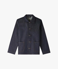 【SALE／40%OFF】A.P.C. Kerlouan ロゴジャケット アー・ぺー・セー ジャケット・アウター テーラードジャケット・ブレザー ブルー【送料無料】