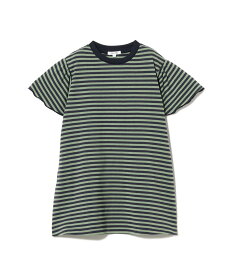 【SALE／40%OFF】B:MING by BEAMS 天竺 ボーダー ワンピース(100~140cm) ビームス アウトレット ワンピース・ドレス その他のワンピース・ドレス ホワイト グリーン