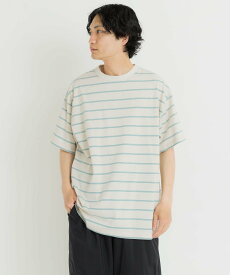 【SALE／10%OFF】EKAL ネイチャーボーダーショートスリーブTシャツ アーバンリサーチドアーズ トップス カットソー・Tシャツ【送料無料】