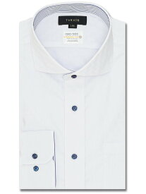 TAKA-Q 形態安定 吸水速乾 スタンダードフィット カッタウェイ 長袖 ワイシャツ シャツ ビジネスシャツ yシャツ トップス メンズ タカキュー スーツ・フォーマル Yシャツ・カッターシャツ