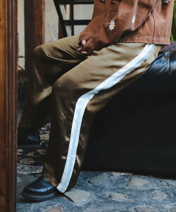 �ySALE�^40%OFF�zB:MING by BEAMS ambiance / Satin Line Pants(S~M) �r�[���X �A�E�g���b�g �p���c ���̑��̃p���c �O���[�� �l�C�r�[�y���������z