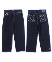 XLARGE（エクストララージ）の「SIDE CUTTING DENIM PANTS（デニム 
