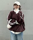 ◎『スポーツMIX/ゆったりサイズ』サイドライントラックジャケット【UNISEX ITEM】