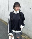 ◎『スポーツMIX/ゆったりサイズ』サイドライントラックジャケット【UNISEX ITEM】