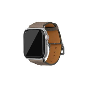BONAVENTURA ノービレ Apple Watch レザーバンド【38mm/40mm/41mm/42mm, S/Mサイズ】 (シルバー) ボナベンチュラ アクセサリー・腕時計 その他のアクセサリー・腕時計 グレー ブラック ブルー ピンク ネイビー ホワイト【送料無料】