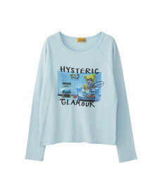 HYSTERIC GLAMOUR BABY BEAR スウェット ヒステリックグラマー トップス スウェット・トレーナー ブルー ホワイト ピンク【送料無料】