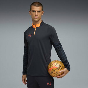 �ySALE�^30%OFF�zPUMA �����Y �T�b�J�[ INDIVIDUALCUP �N�H�[�^�W�b�v �g�b�v individualCUP 1/4 Zip-Top �v�[�} �W���P�b�g�E�A�E�^�[ ���̑��̃W���P�b�g�E�A�E�^�[ �l�C�r�[�y���������z