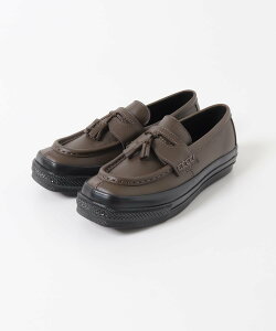 SENSE OF PLACE Converse ALL STAR SQUARETOE LOAFER �Z���X �I�u �v���C�X �V���[�Y�E�C ���[�t�@�[ �u���E�� �u���b�N�y���������z
