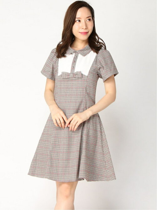 Cherry Ann リボンチェックワンピース Rakuten Fashion 楽天ファッション 旧楽天ブランドアベニュー V
