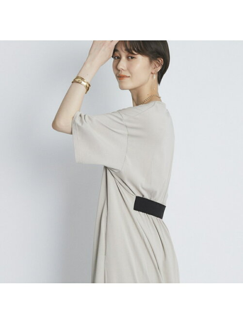 Un Dix Cors 1枚でコーデが決まる バックギャザーカットソーワンピース Rakuten Fashion 楽天ファッション 旧楽天ブランドアベニュー Df55