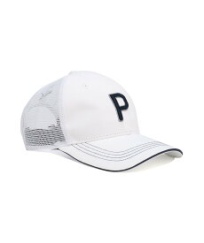 PUMA メンズ ゴルフ フロント Pロゴ トラッカー キャップ プーマ 帽子 キャップ