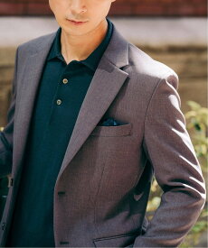 【SALE／30%OFF】EDIFICE ドライダブルクロス 2Bジャケット【セットアップ着用可能】 エディフィス ジャケット・アウター テーラードジャケット・ブレザー ブラウン ネイビー グレー【送料無料】