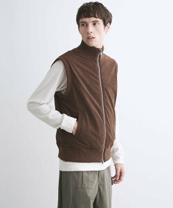 �ySALE�^30%OFF�zthree dots Men's ecopel boa reversible vest �X���[�h�b�c �W���P�b�g�E�A�E�^�[ ���̑��̃W���P�b�g�E�A�E�^�[ �l�C�r�[ �x�[�W���y���������z