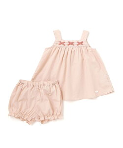 Tartine et Chocolat �^�C�v���C�^�[�s���^�b�N���{�������s�[�X+�u���}�Z�b�g �x�r�[(70~90cm) �x�x �I�����C�� �X�g�A �}�^�j�e�B�E�F�A�E�x�r�[�p�i �x�r�[�g�b�v�X �s���N �O���[�y���������z