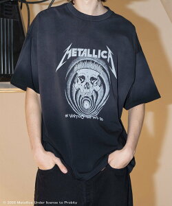 monkey time BEAUTY&YOUTH UNITED ARROWS ��METALLICA * monkey time���v�����g T�V���c �r���[�e�B�[�����[�X�@���i�C�e�b�h�A���[�Y �g�b�v�X �J�b�g�\�[�ET�V���c �p�[�v�� �u���b�N�y���������z