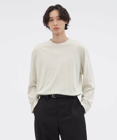 MARGARET HOWELL PLAIN COTTON JERSEY TOP マーガレット・ハウエル トップス その他のトップス ブラック ホワイト【送料無料】