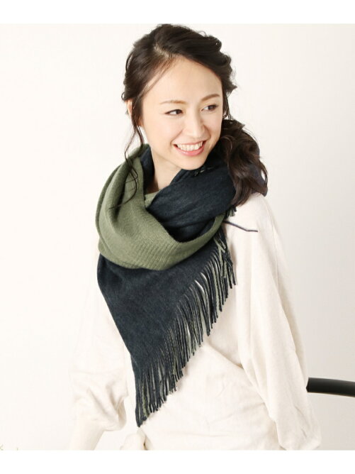 Sankyoshokai バイカラー大判ストールレディース Rakuten Fashion 楽天ファッション 旧楽天ブランドアベニュー T775