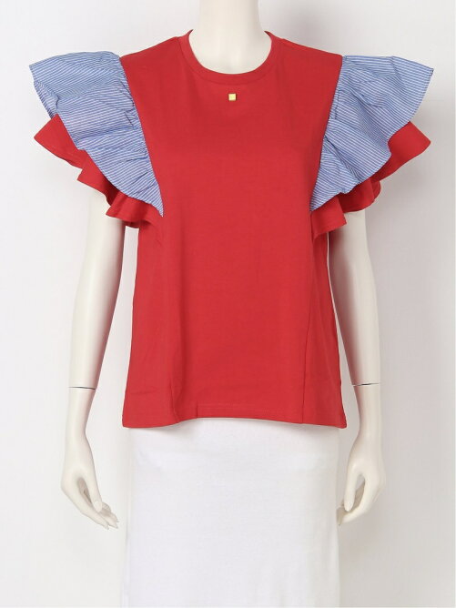 Unica 袖フリルtシャツ Rakuten Fashion 楽天ファッション 旧楽天ブランドアベニュー Aw7521