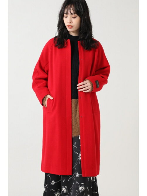 Rose Bud クルーネックノーカラーコート Rakuten Fashion 楽天ファッション 旧楽天ブランドアベニュー Br2521