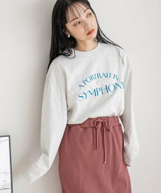 【SALE／30%OFF】LOWRYS FARM アソートロゴプリントTLS ローリーズファーム トップス カットソー・Tシャツ