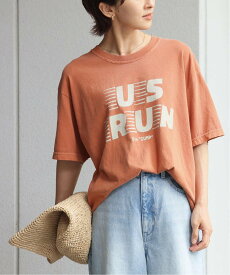 JOURNAL STANDARD relume 《追加2》【THE DAY ON THE BEACH】CUT OFF T-SH TEE:Tシャツ ジャーナル スタンダード レリューム トップス カットソー・Tシャツ ホワイト オレンジ【送料無料】