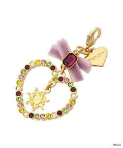 Samantha Thavasa Petit Choice 「ディズニープリンセスコレクション」ファスナーチャーム(ラプンツェル) サマンサタバサプチチョイス ファッション雑貨 チャーム・キーチェーン ゴールド【送料無