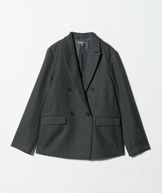 a day in the life ツイードライク ダブルジャケット -ウォッシャブル・セットアップ対応- ＜A DAY IN THE LIFE＞ ユナイテッドアローズ アウトレット スーツ・フォーマル スーツジャケット グレー ブラウン【送料無料】