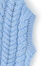 【near.nippon】ケーブルニットベスト《WEB&EPOCA THE SHOP店舗限定》