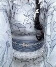 パール付きフリル帯揚げ 【EC限定アイテム】