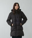 ウツクシルエット撥水ダウンコート/668360