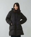 ウツクシルエット撥水ダウンコート/668360