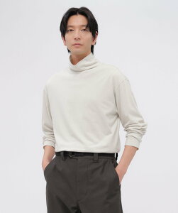 MARGARET HOWELL PLAIN COTTON JERSEY TOP �}�[�K���b�g�E�n�E�G�� �g�b�v�X ���̑��̃g�b�v�X �z���C�g �u���b�N�y���������z