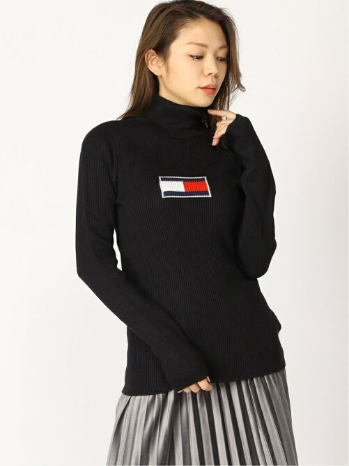 Tommy Hilfiger W Tommy Hilfiger トミーヒルフィガー フラッグロールネッックセーター Rakuten Fashion 楽天ファッション 旧楽天ブランドアベニュー Cb6522