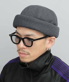 【SALE／20%OFF】Mr.COVER Mr.COVER ミスターカバー ワッフル ロールキャップ サーマル 日本製 エー.エム.エス. 帽子 キャップ グレー ブラウン ブラック【送料無料】