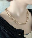 volume chain necklace / ボリュームチェーン ネックレス