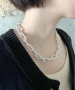 volume chain necklace / ボリュームチェーン ネックレス