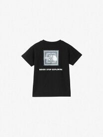 THE NORTH FACE 【公式】トドラーショートスリーブバンダナスクェアロゴティー(キッズ) ザ・ノース・フェイス トップス カットソー・Tシャツ ネイビー ブラック ホワイト【送料無料】