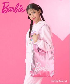 【SALE／50%OFF】mezzo piano Junior Barbie/キラキラトート ナルミヤオンライン バッグ トートバッグ ピンク シルバー【送料無料】