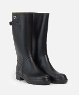 AIGLE 防水 セサックレディー ラバー ロングブーツ エーグル シューズ・靴 レインシューズ・ブーツ ブラ…
