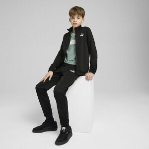 PUMA ボーイズ ポリ スーツ B 上下セット 120-160cm プーマ パンツ ジャージ・スウェットパンツ ブラック【送料無料】