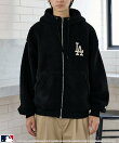 別注 MLB ボア フーディー 限定展開