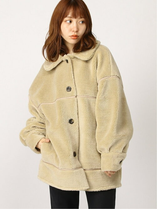 Heather スタッフ人気 リバーシブルボアムートンコート Rakuten Fashion 楽天ファッション 旧楽天ブランドアベニュー Bu2524