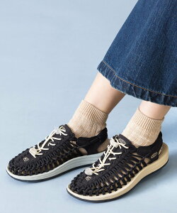 KEEN WOMEN UNEEK CANVAS fB[X j[N LoX L[ V[YEC T_ ubNyz