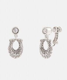 COACH 【公式】シグネチャー クリスタル パヴェ クリップ オン イヤリング コーチ アクセサリー・腕時計 イヤリング・イヤーカフ シルバー【送料無料】