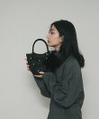 インバッグ付ミニパールバッグ