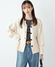 SHIPS Colors:<手洗い可能>フラッフィー キーネック カーディガン 2